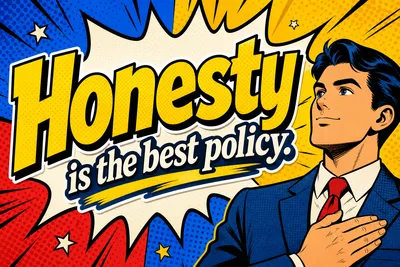 Honesty is the best policyの意味・由来とビジネスでの例文
