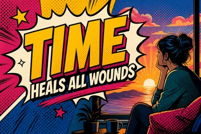 Time heals all woundsの意味・由来と人生の悩みに使う会話例