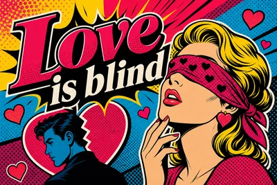 Love is blindの意味・日本語訳・恋愛での注意点と正しい使い方