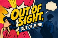 Out of sight, out of mindの意味・日本語訳と人間関係での使い方