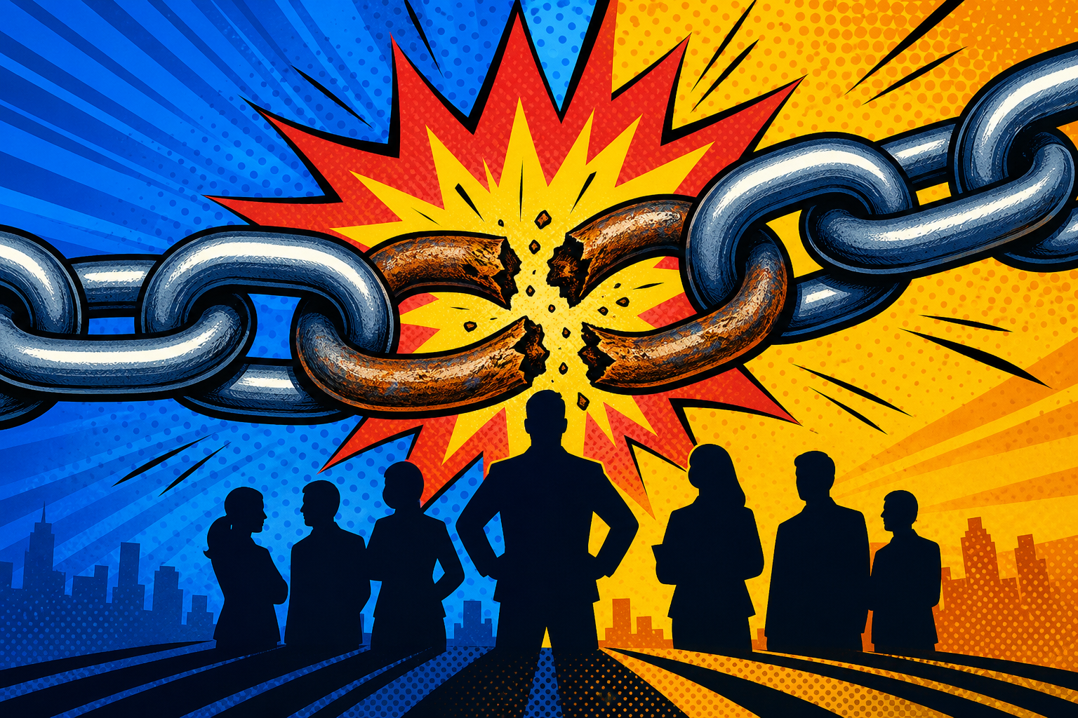 A chain is only as strong as its weakestの訳はどういう意味?