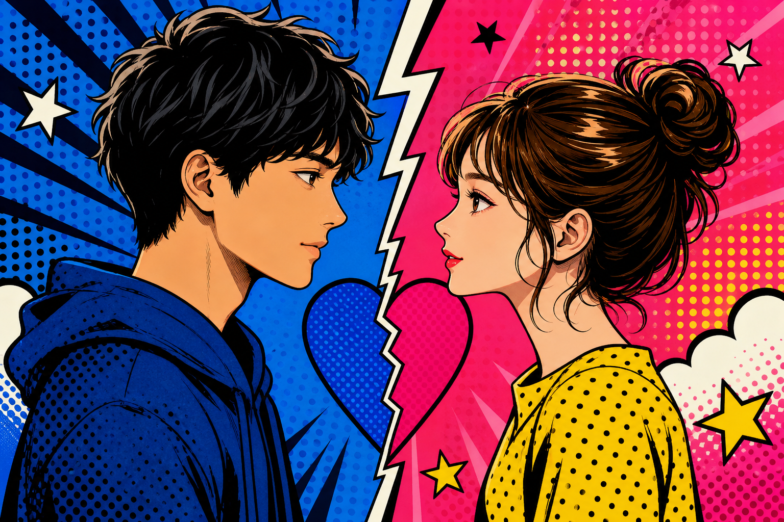 Opposites attractの日本語訳・意味は？
