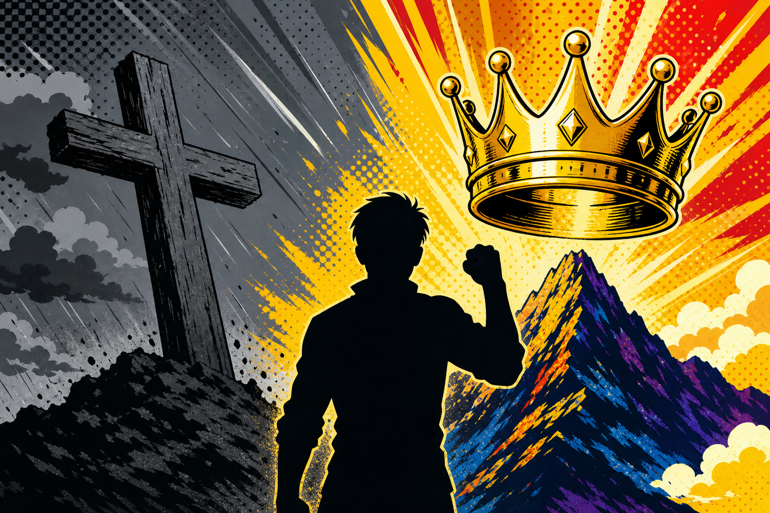 結論：No cross, no crownは「苦難なくして栄冠なし」のこと